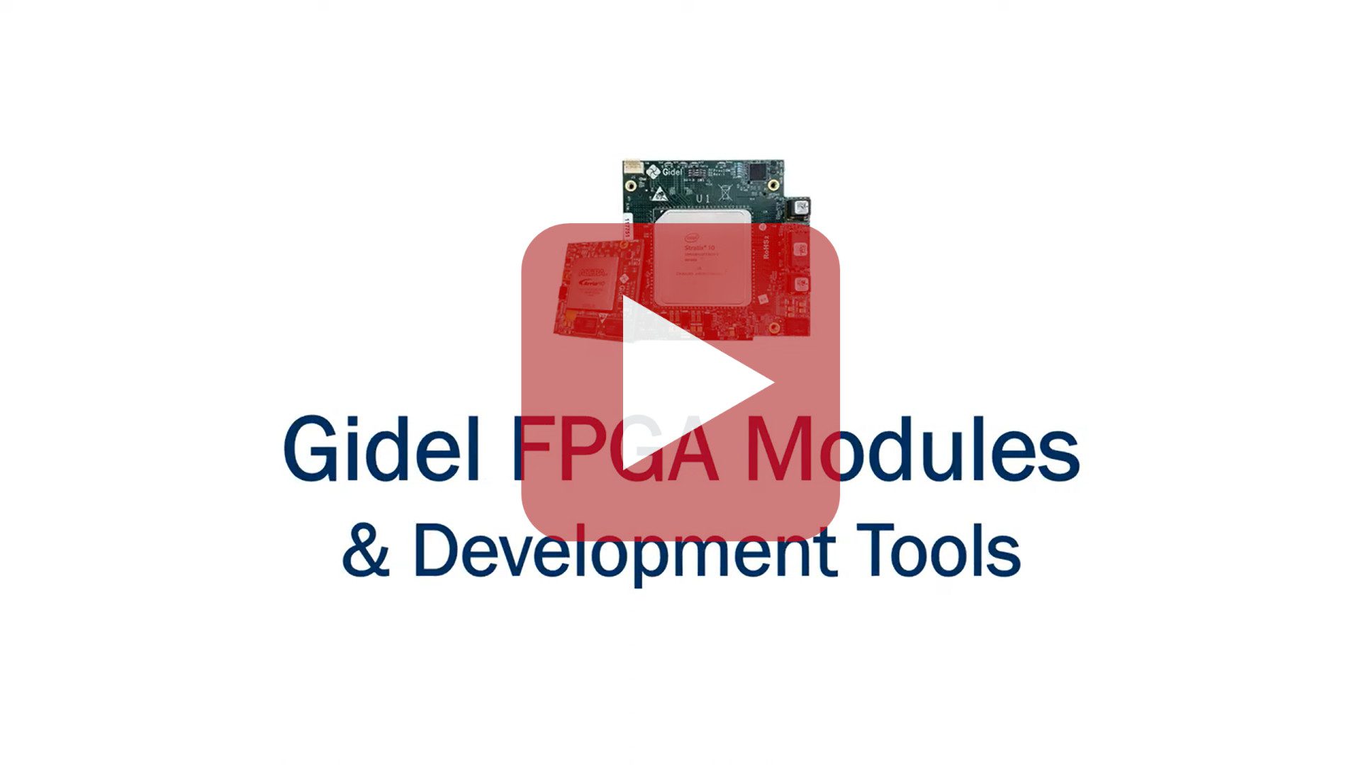 Gidel FPGA modules presentation at EW 2022 (Thumbnail)