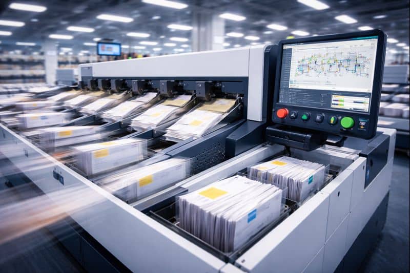 Enabling High-Speed AOI Machines in Mail Sorting