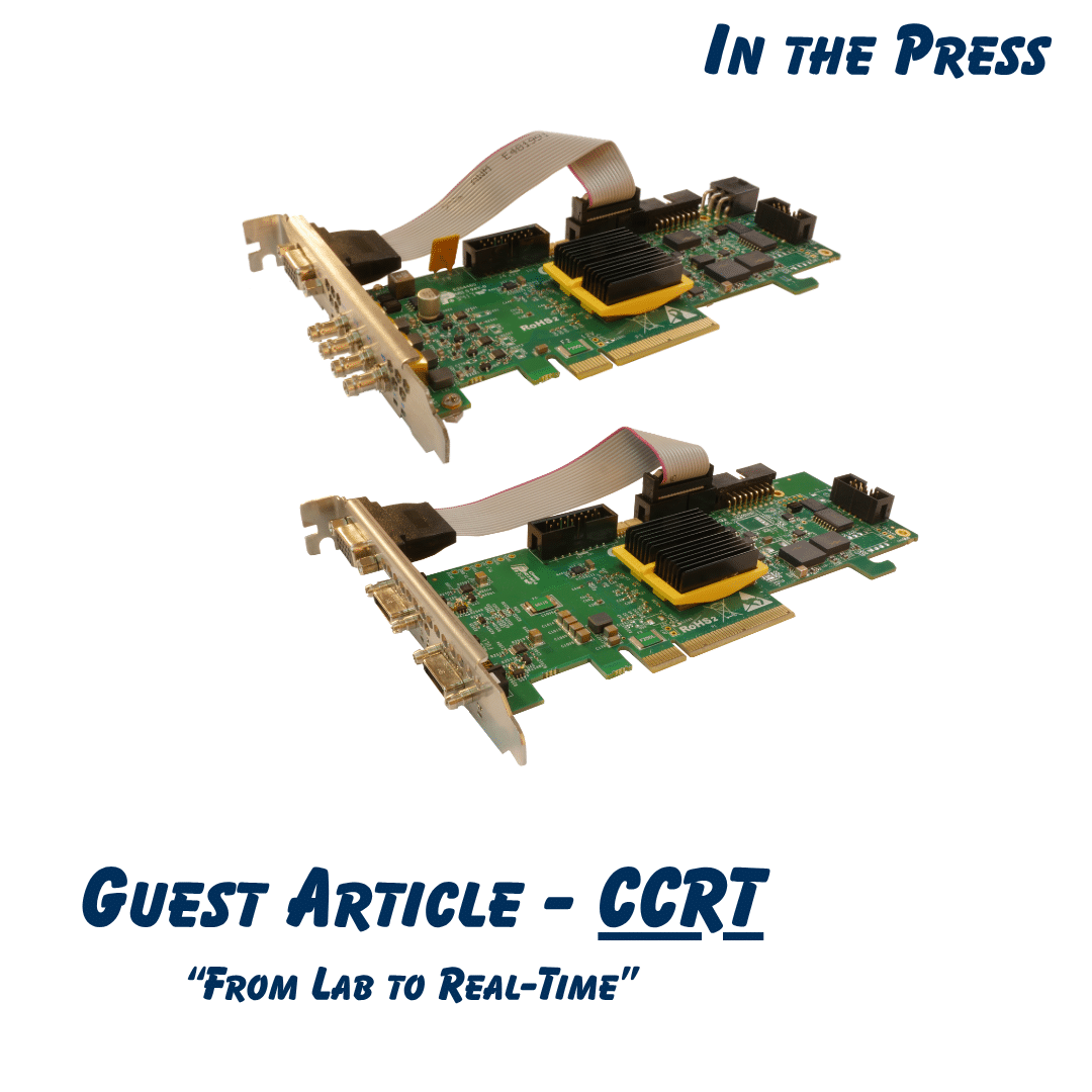 Concurrent Real-Time guest article on Gidel CamSim camera simulation.